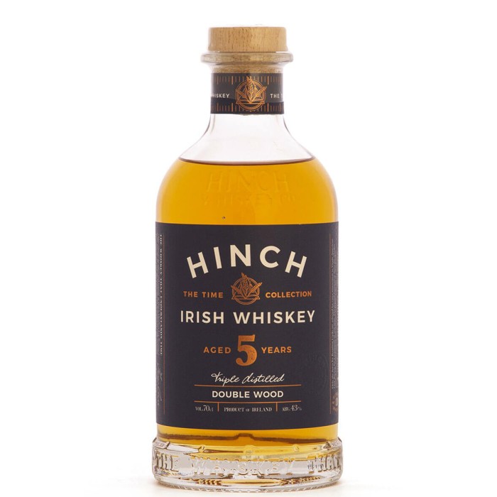 Hinch 5 Year Old Double Wood Irish Whiskey
