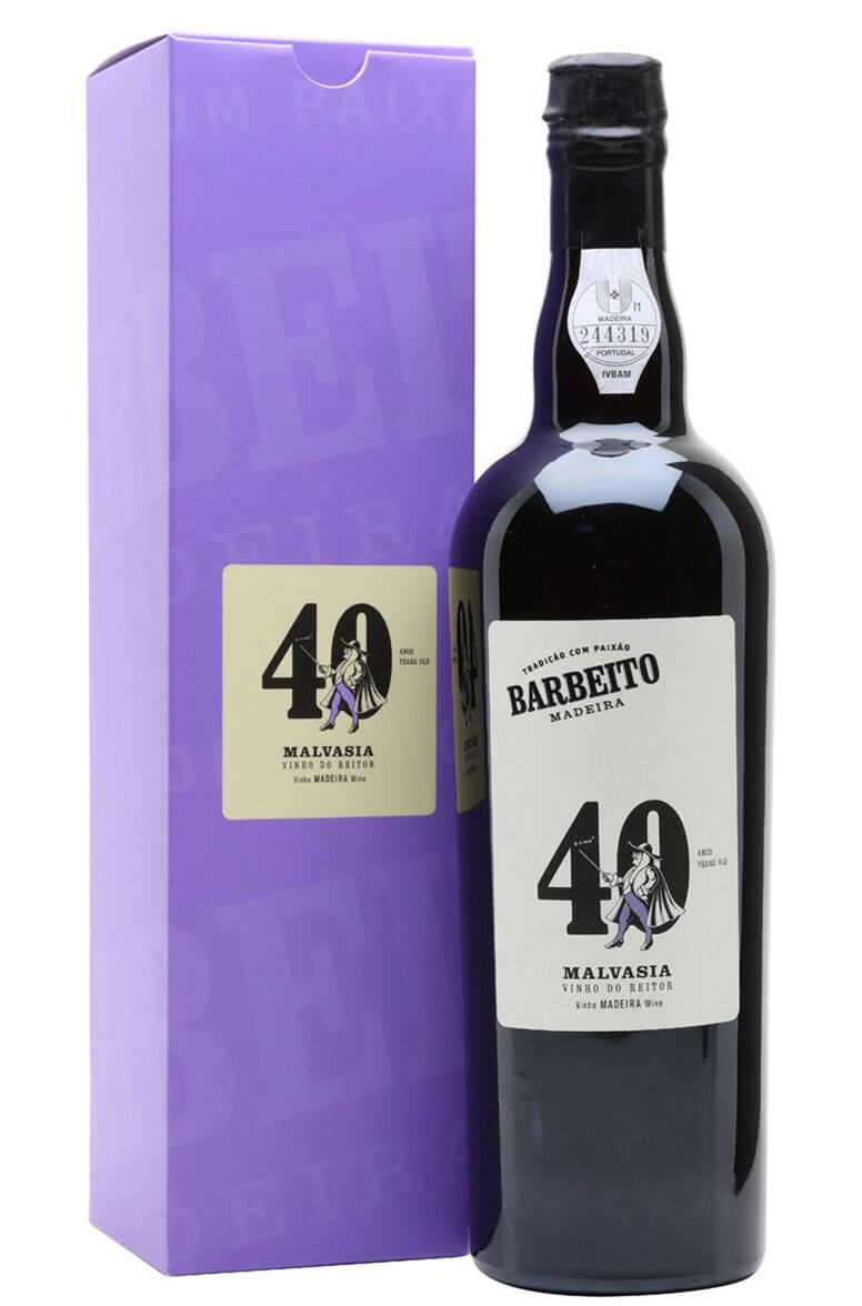 Barbeito Malvasia 40 Year Old 75cl Vinho do Reitor