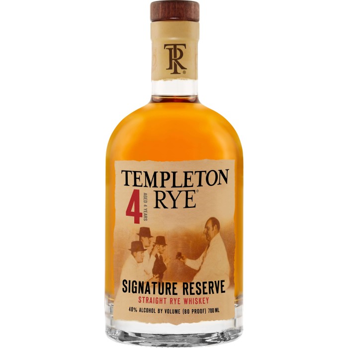 Templeton Rye Signature Reserve 4 Year Old