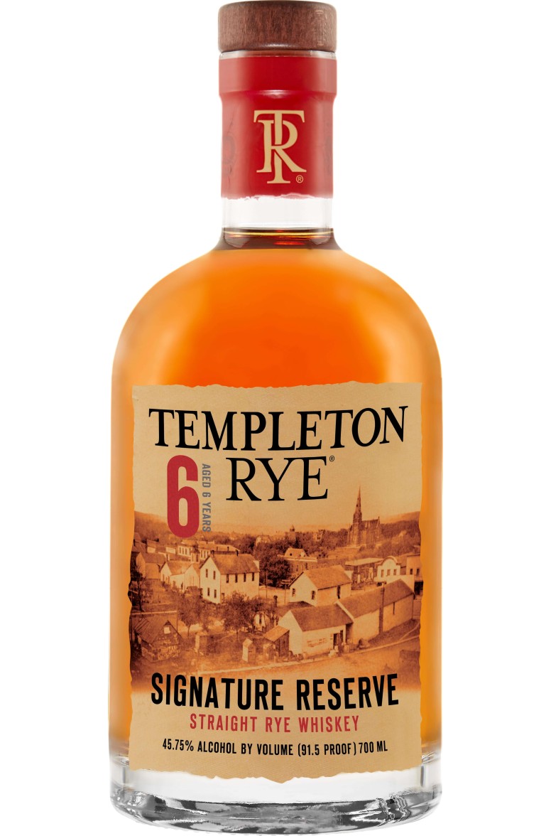 Templeton Rye Signature Reserve Straight Rye Whiskey 6 Year Old