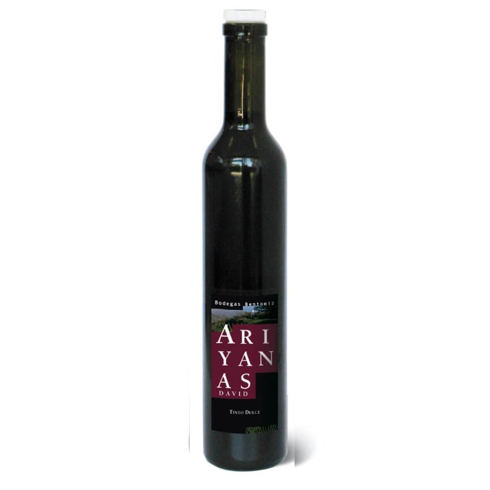 Bodegas Bentomiz Ariyanas David Tinto Naturalemente Dulce