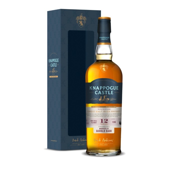 Knappogue Castle 12 Year Old Barolo Cask Finish 