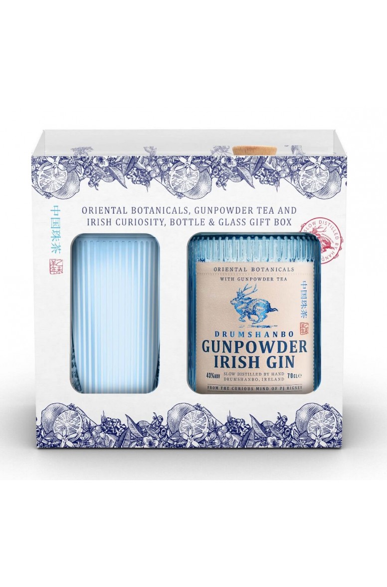 Drumshanbo Gunpowder Gin Glass Pack 