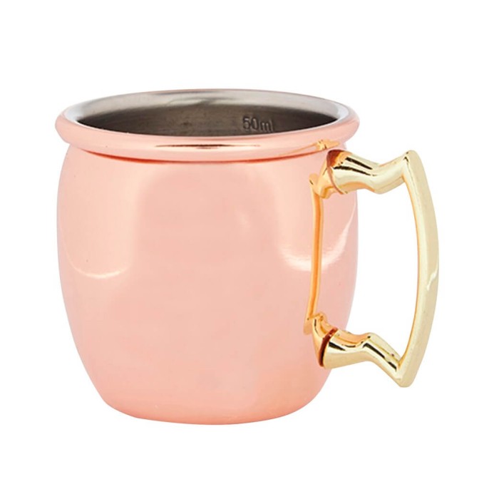 Curved Copper Plated Mini Jigger NGS (3167)