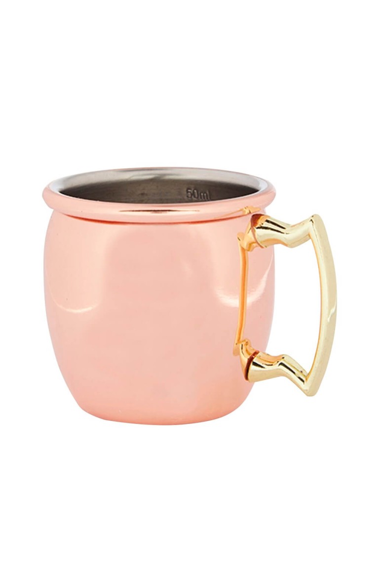 Curved Copper Plated Mini Jigger NGS (3167)