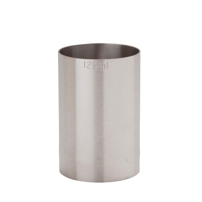 Steel Thimble Measure 125ml CE Graded (3190)