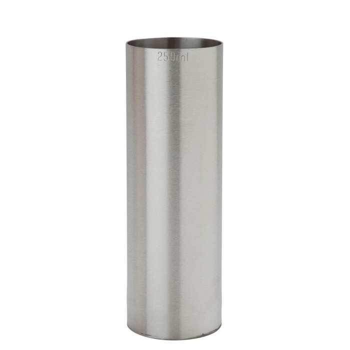 Steel Thimble Measure 250ml CE Graded (3193)