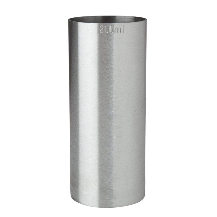 Steel Thimble Measure 200ml CE Graded (3194)