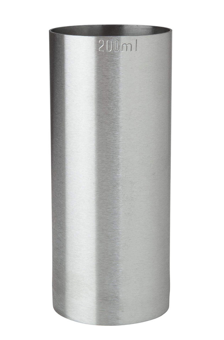Steel Thimble Measure 200ml CE Graded (3194)