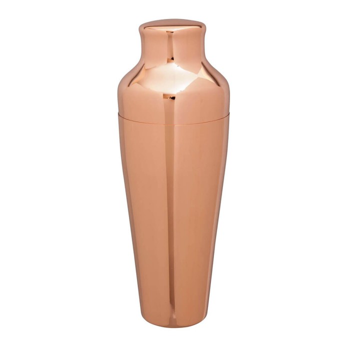 Cocktail Shaker 550ml Art Deco Copper (3338)