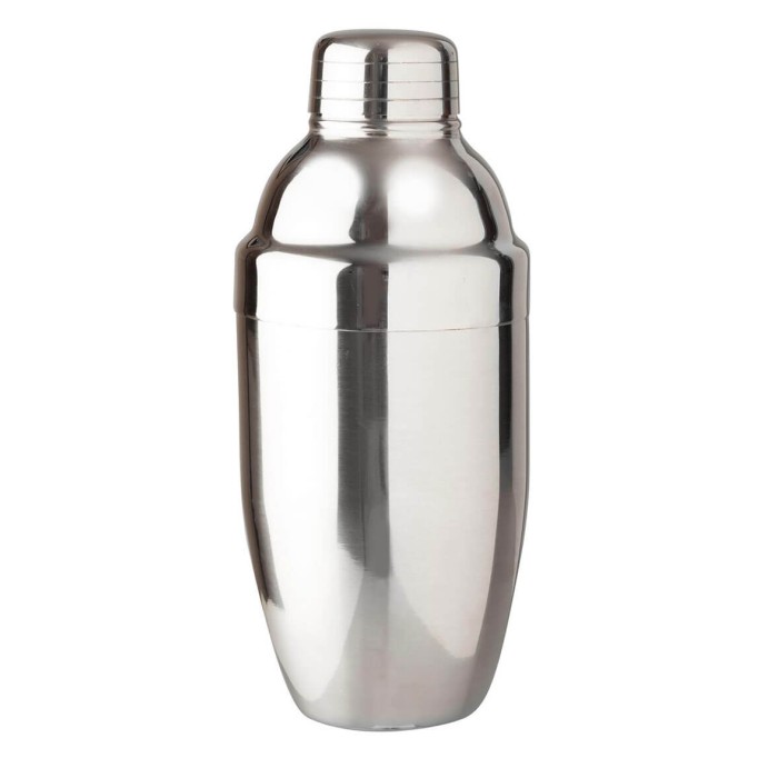 Stainless Steel Piccolo Cocktail Shaker 600ml (3355)