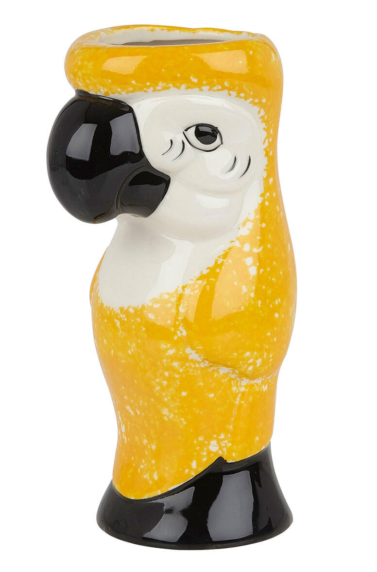 Ceramic Parrot Tiki Mug 750ml