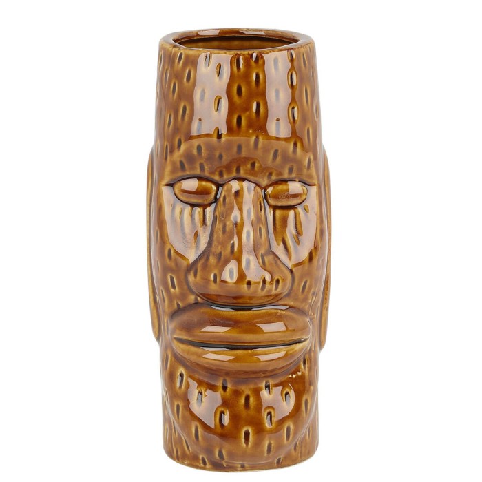 Ceramic Easter Island Tiki Mug 450ml