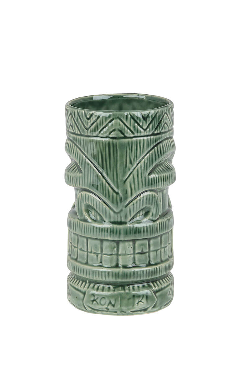 Ceramic Kon Tiki Mug Green (3405)