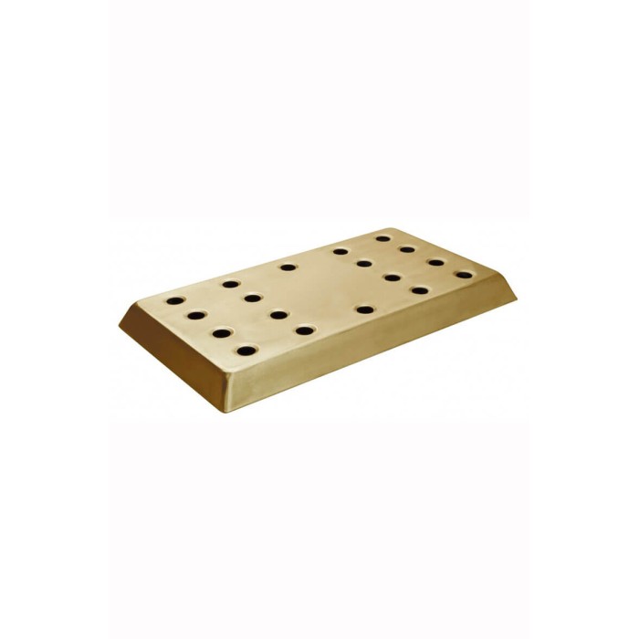 Brass Effect Bar Drip Tray 16 X 8.75 inch (3557A)