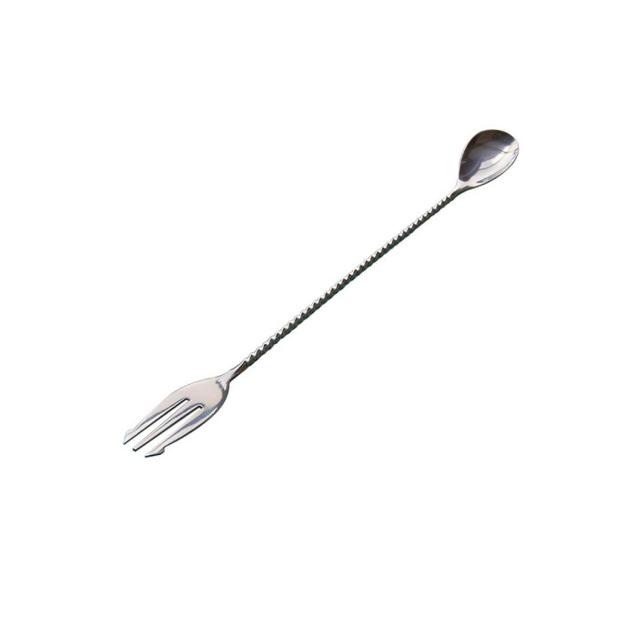 Cocktail Spoon with Fork 300mm (3665)