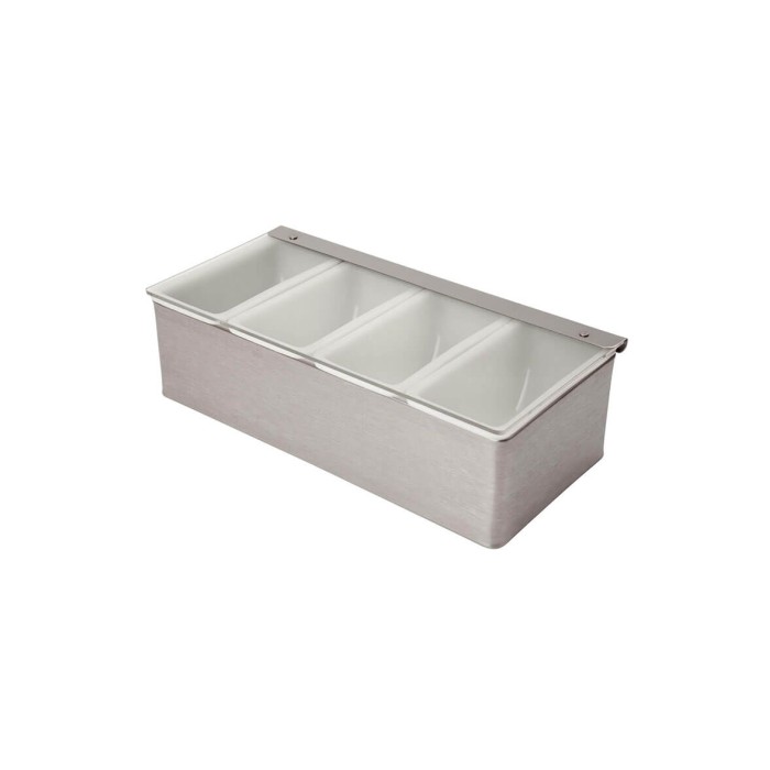 Condiment Holder Stainless Steel 4 Part (3761)