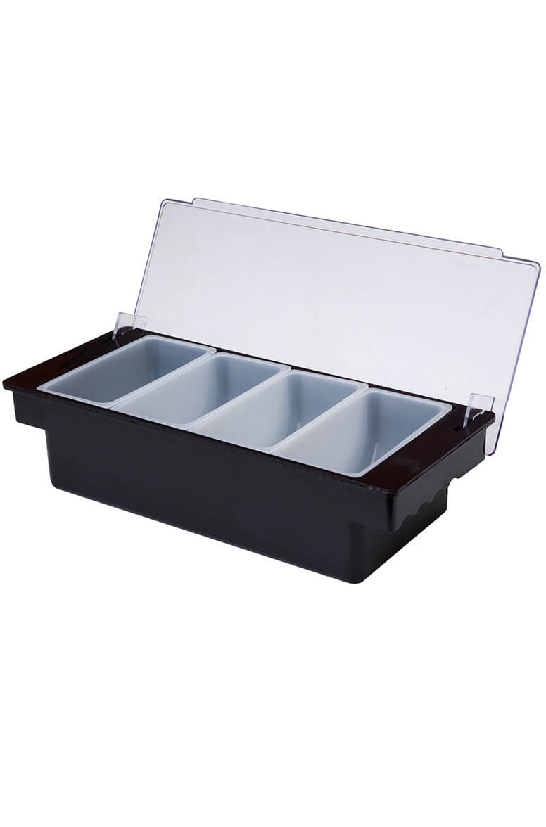 Plastic Condiment Holder- 4 Part (3765)