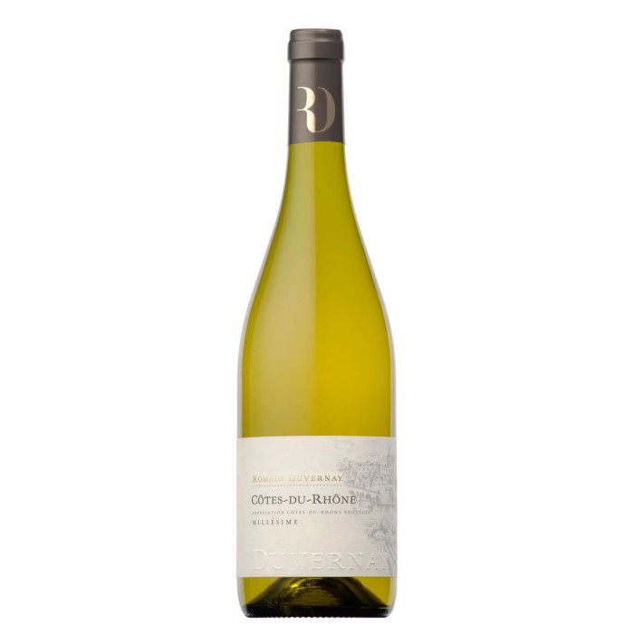 Romain Duvernay Cotes du Rhone Blanc