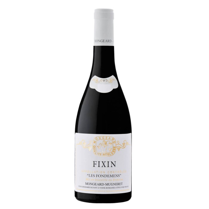 Domaine Mongeard-Mugneret Fixin Les Fondemens