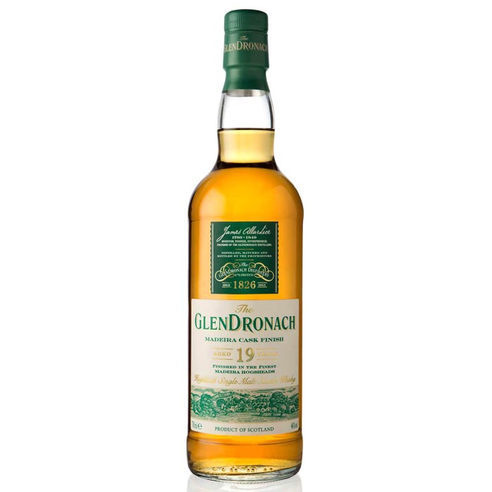 Glendronach 19 Year Old Madeira Cask Finish
