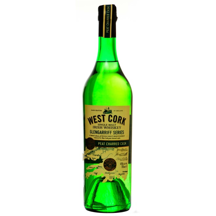 West Cork Glengarriff Peat Charred Cask 