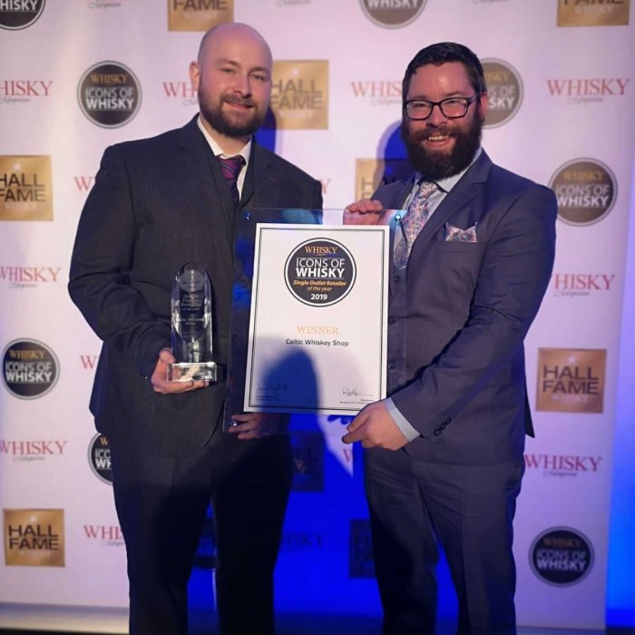 Celtic Whiskey Shop wins World's Best Single Outlet Retailer at Awards