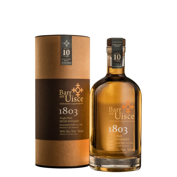Barr an Uisce 1803 10 Year Old Single Malt