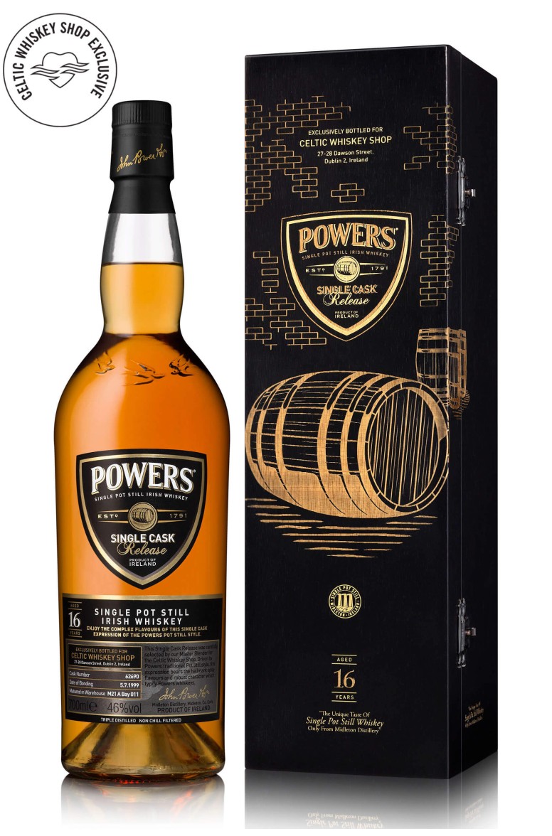 Powers 16 Year Old Single Cask Single Pot Still