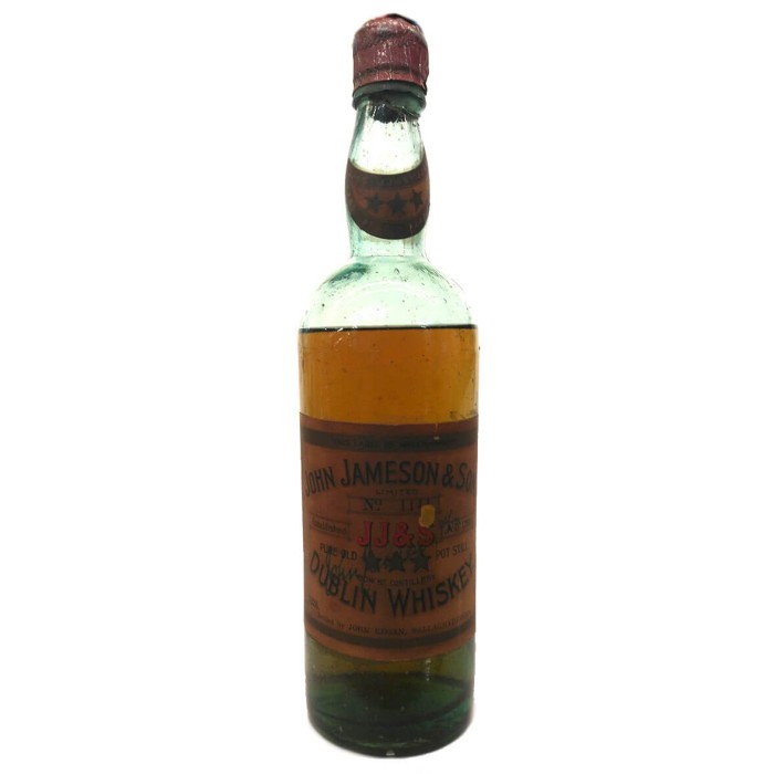 Jameson Pre 1919 J Regan Bottling