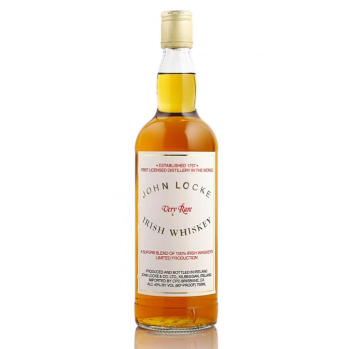 John Locke Very Rare Irish Whiskey
