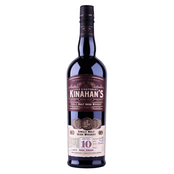 Kinahans Single Malt 10 Year Old
