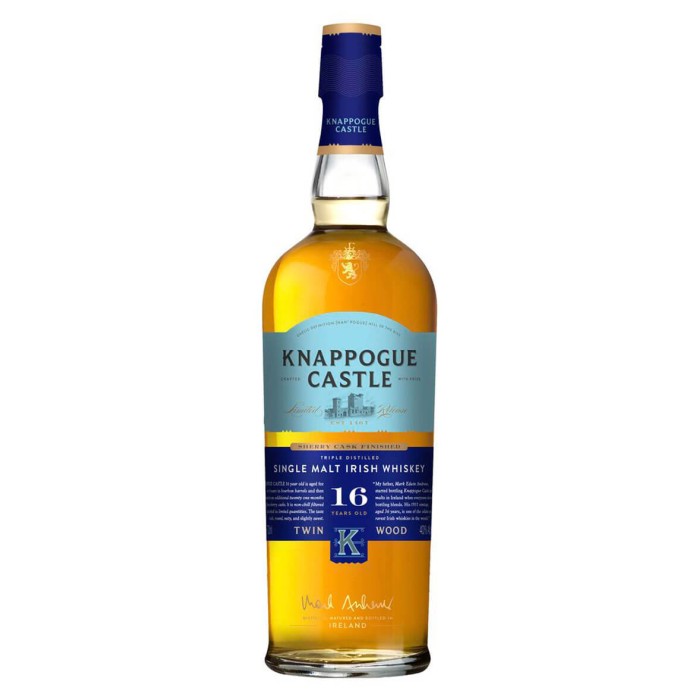Knappogue Castle Sherry Finish 16 Year Old Single Malt