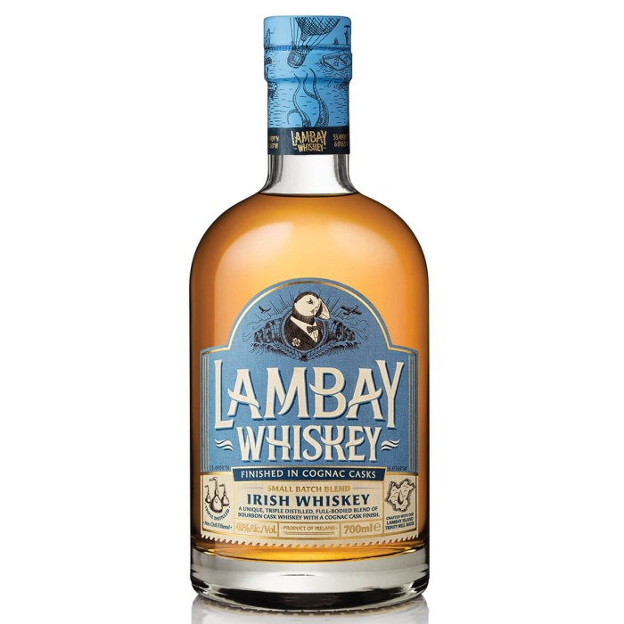 Lambay Irish Whiskey Small Batch Blend