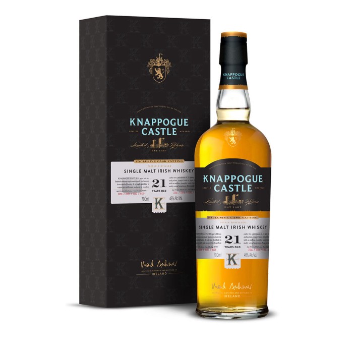 Knappogue Castle 21 Year Old Single Malt