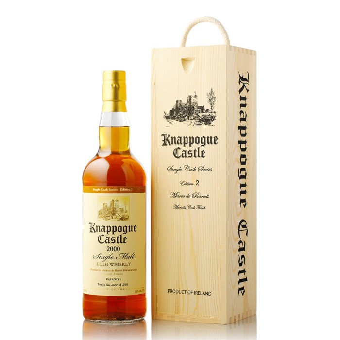 Knappogue Castle 2000 Single Malt Burgundy Cask Finish Edition 2