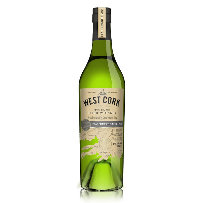West Cork Glengarriff CWS Peat Charred Single Cask 