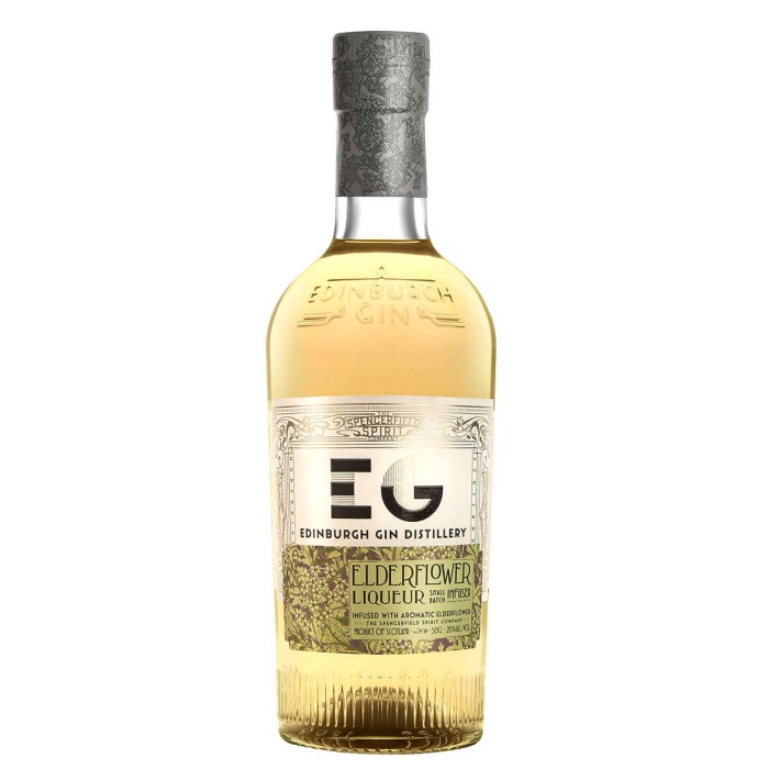 Edinburgh Elderflower Gin Liqueur