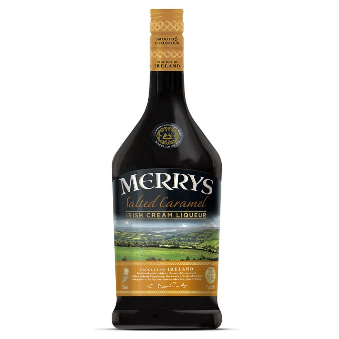 Merrys Salted Caramel Liqueur