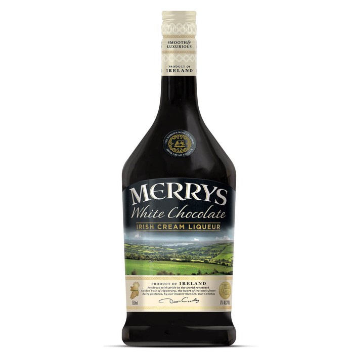 Merrys White Chocolate Cream Liqueur