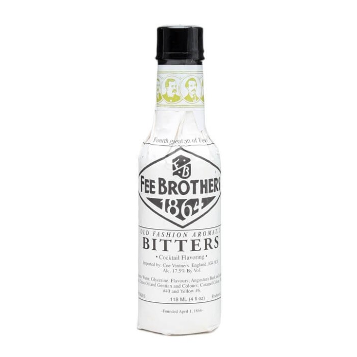 Fee Bros Old Fashioned Bitters 