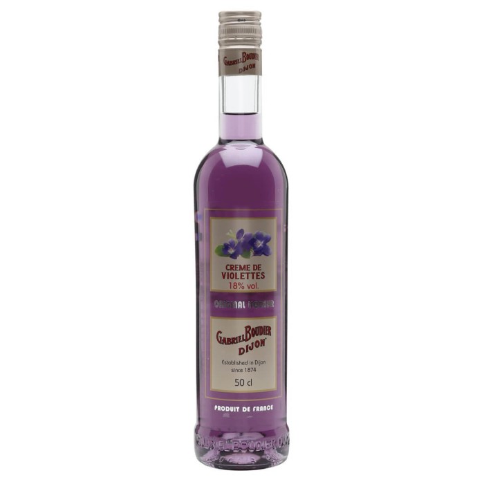Creme de Violettes Gabriel Boudier 50cl