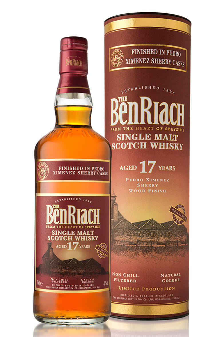 Benriach 17 Year Old Pedro Ximenez Finish
