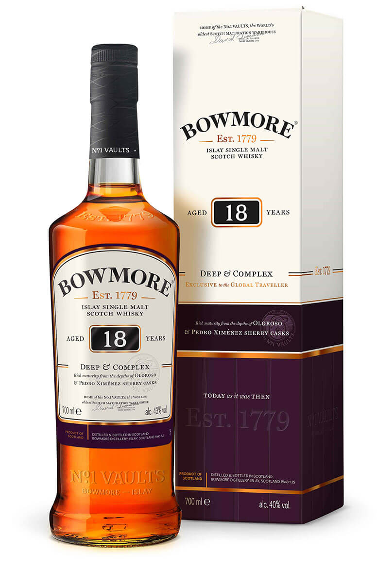 Bowmore 18 Year Old Deep and Complex