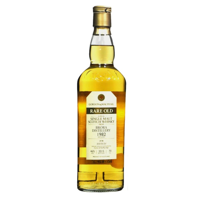 Brora 1982 Rare Old Gordon and Macphail