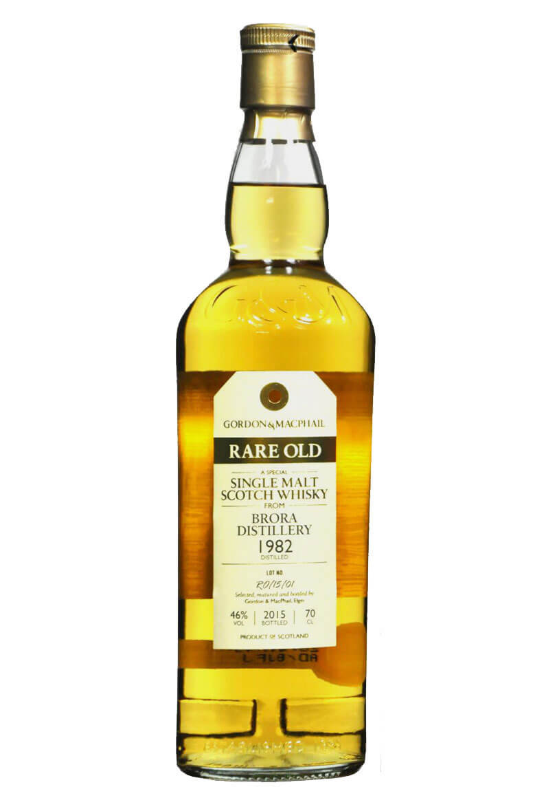 Brora 1982 Rare Old Gordon and Macphail