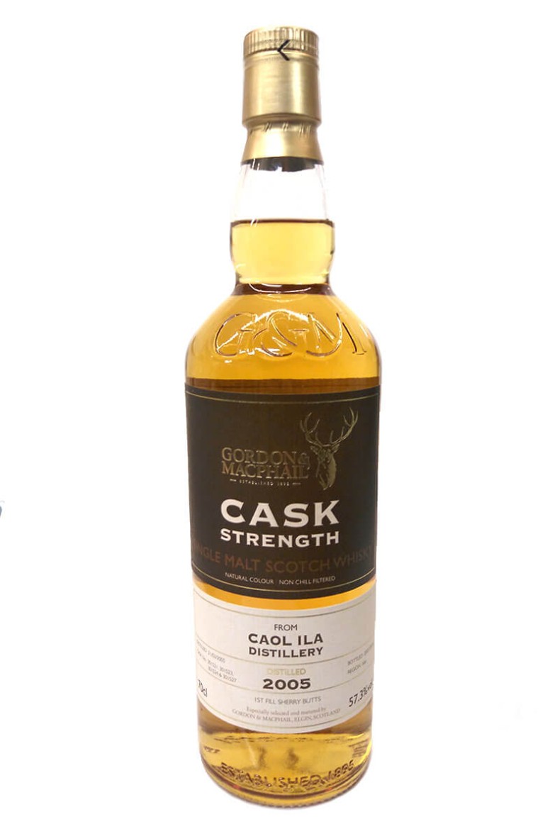 Caol Ila 2005 Cask Strength Gordon and Macphail