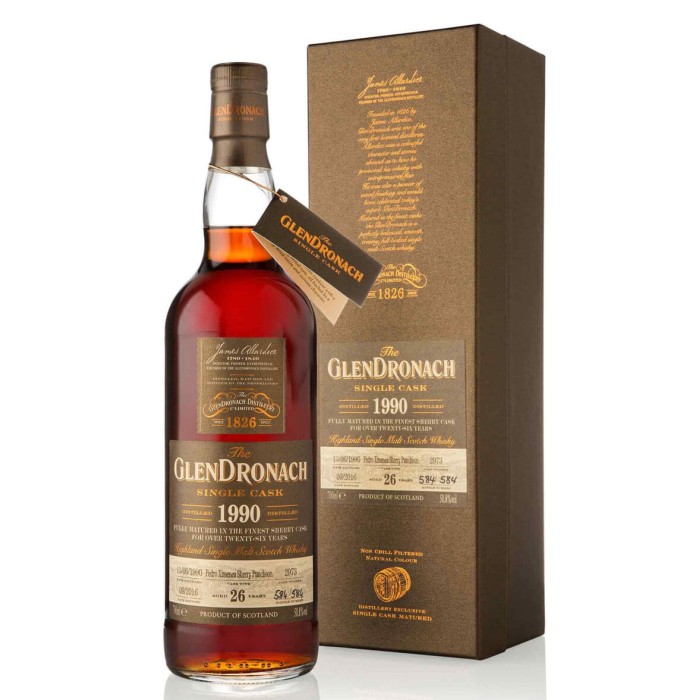 Glendronach 1990 26 Year Old #2973 Batch 14