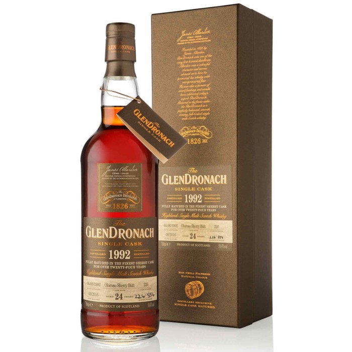 Glendronach 1992 24 Year Old  #226 Batch 14