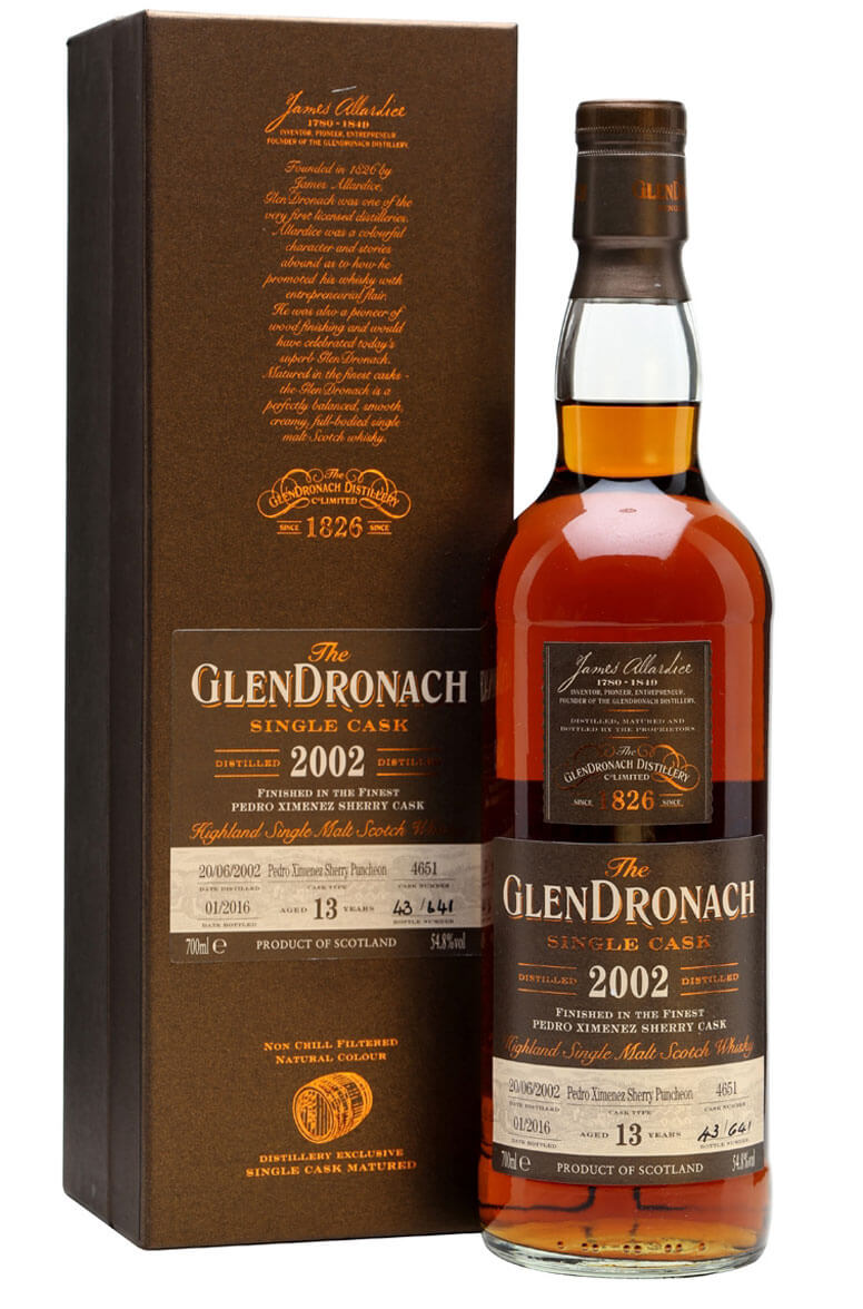 Glendronach 2002 13 Year Old Cask 4651